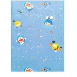 Wallpaper Sticker Motif Doraemon luar angkasa 5437/ Wallpaper New 2020 / Ukuran 9mx45cm