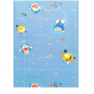 Wallpaper Sticker Motif Doraemon luar angkasa 5437/ Wallpaper New 2020 / Ukuran 9mx45cm