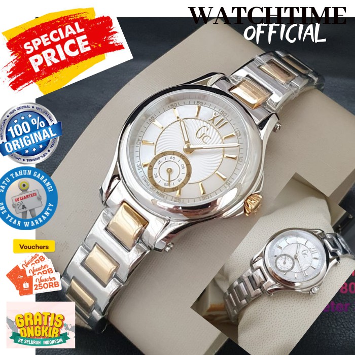 JAM TANGAN WANITA GC X98003L1 ORIGINAL ARLOJI WANITA CEWEK GUESS COLLECTION ORI GARANSI