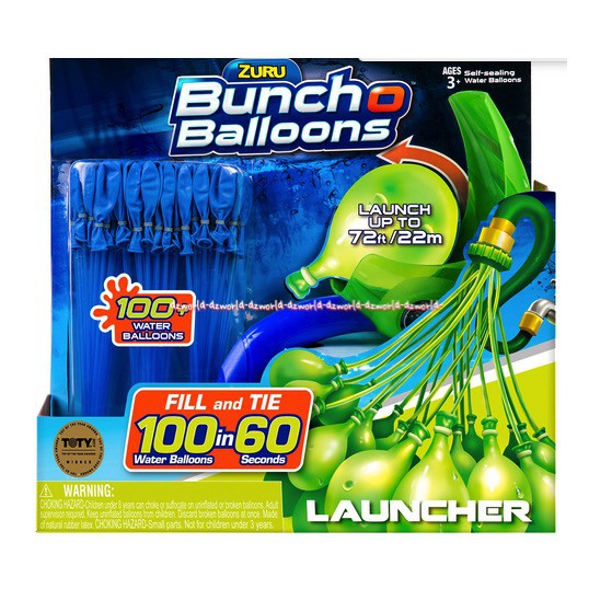 Zuru Buncho Ballons 100Water Ballon Air Mainan Anak