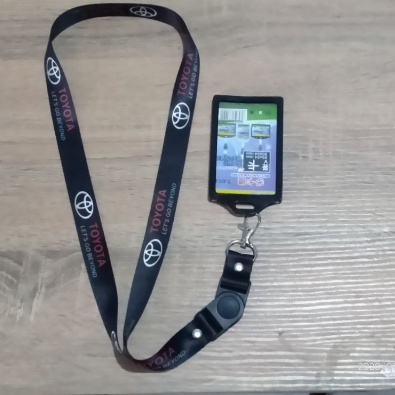 

Tali Gantungan ID card Lanyard Toyota Let's go beyond