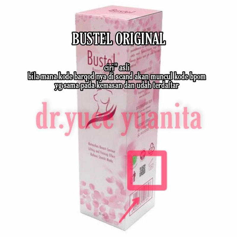 BUSTEL ASLI ORIGINAL CREAM PEMBESAR PAYUDARA AMAN BPOM