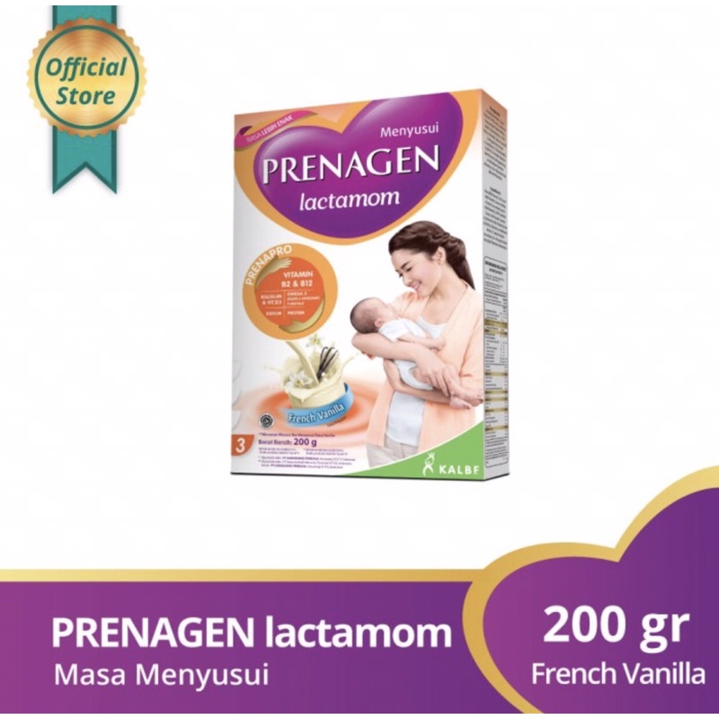 Prenagen lactamom 200 gram ( susu nutrisi lengkap ibu menyusui )