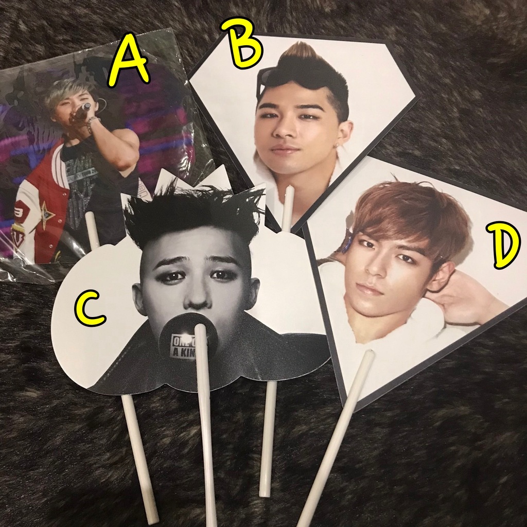 Bigbang Handfan/Uchiwa/Image Picket - Alive Galaxy Tour & G-Dragon One od a Kind OOAK