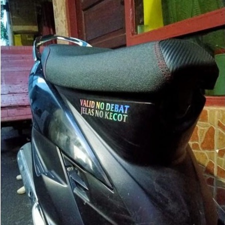 STIKER CUTTING KATA KATA AKSESORIS MOTOR MOBIL HELM VARIASI RACING KEREN  COD STIKER EMBLEM LOGO HOLOGRAMTERBARU MURAH