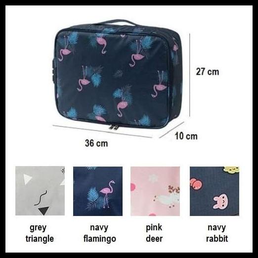 Waterproof Travel Document Bag Tas Koper Travel Anti Air Utk Dokumen