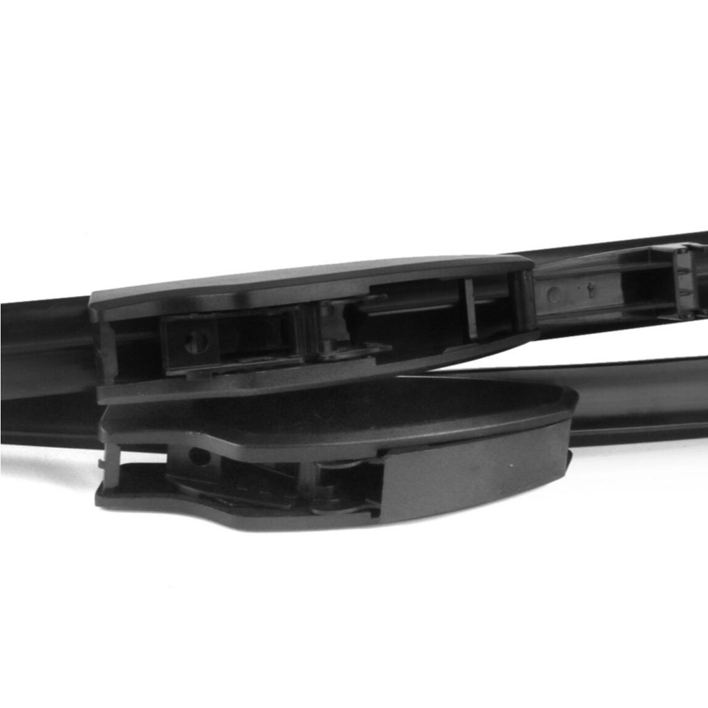 2in1 Universal 18&quot; U-type Soft Frameless Bracketless Rubber Car Windshield Wiper Blade