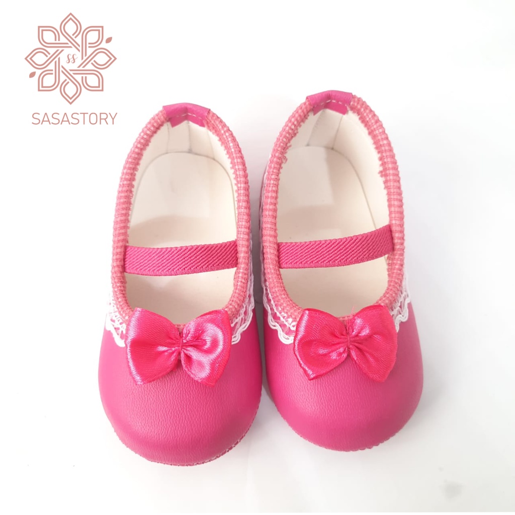 SEPATU BALET BABY BAYI SLIP ON PREWALKER PEREMPUAN AP03