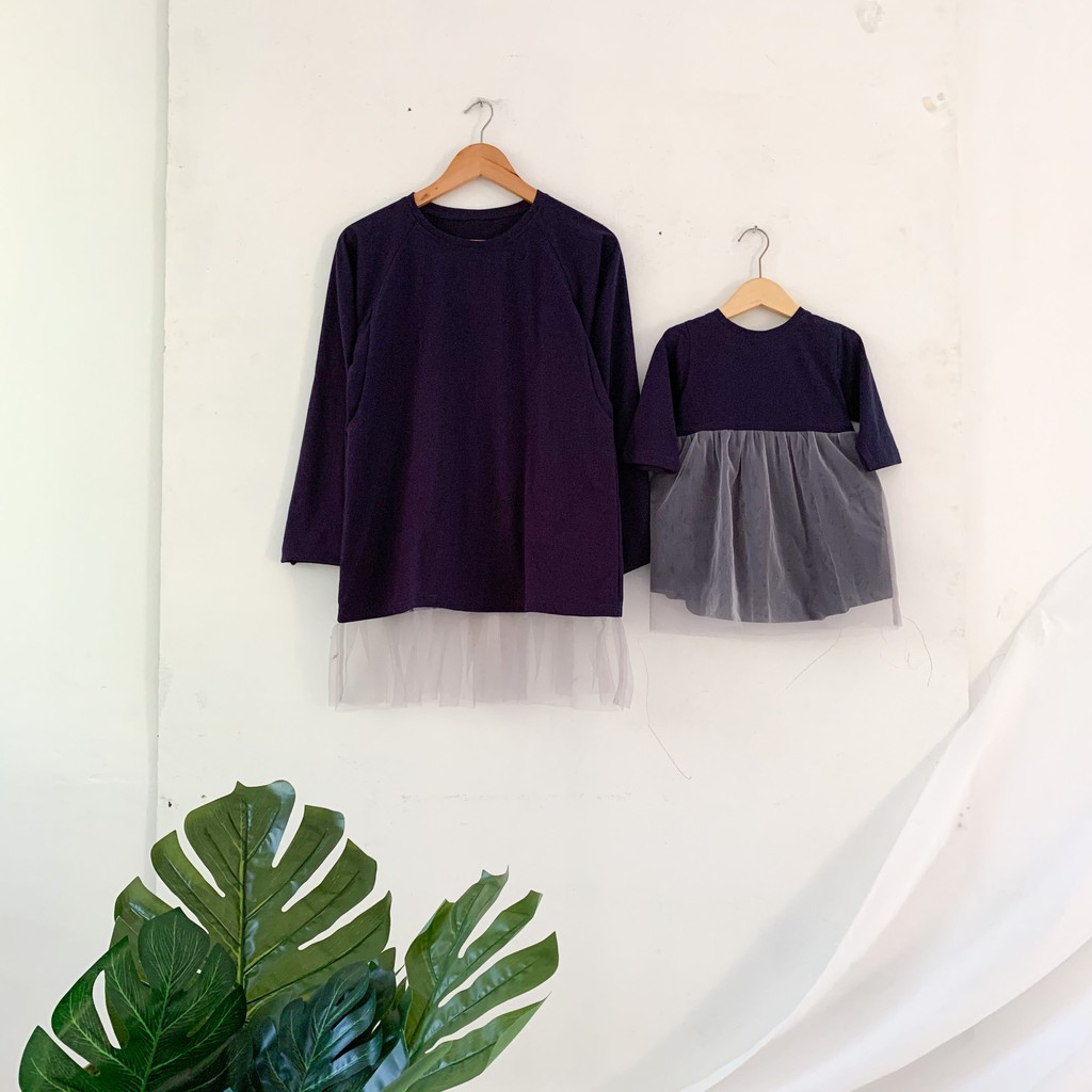 MALYA KAOS COUPLE IBU DAN ANAK PEREMPUAN