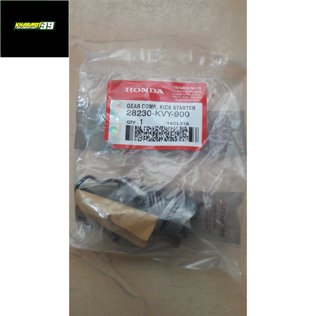 GIGI PINION SELAH KICK STARTER Ori  Yamaha Beat Vario Scoopy Karbu kode -KVY