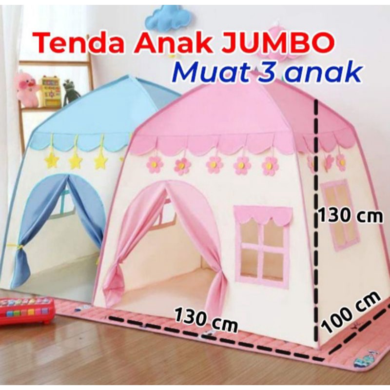 Tenda mainan anak model rumah