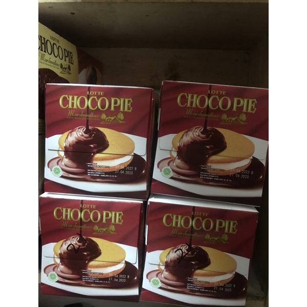 

chocopie marsmellow isi 12