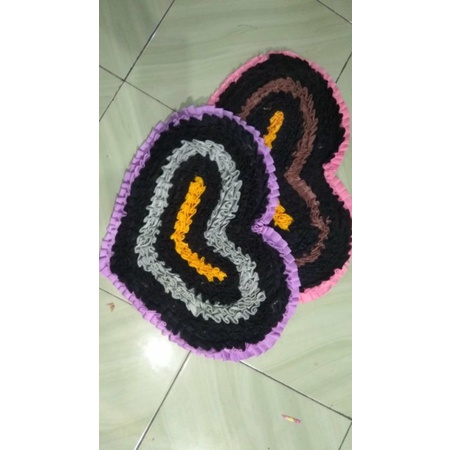 KESET KAKI, KESET LOVE JABRIK,KESET KAIN PERCA 50X30CM BESAR TEBAL