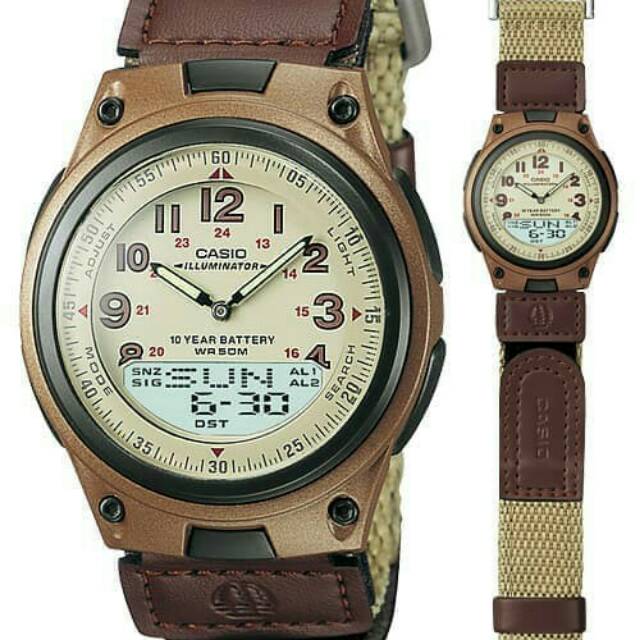 Jam Tangan Pria Wanita Casio AW-80V-1B Original / CO