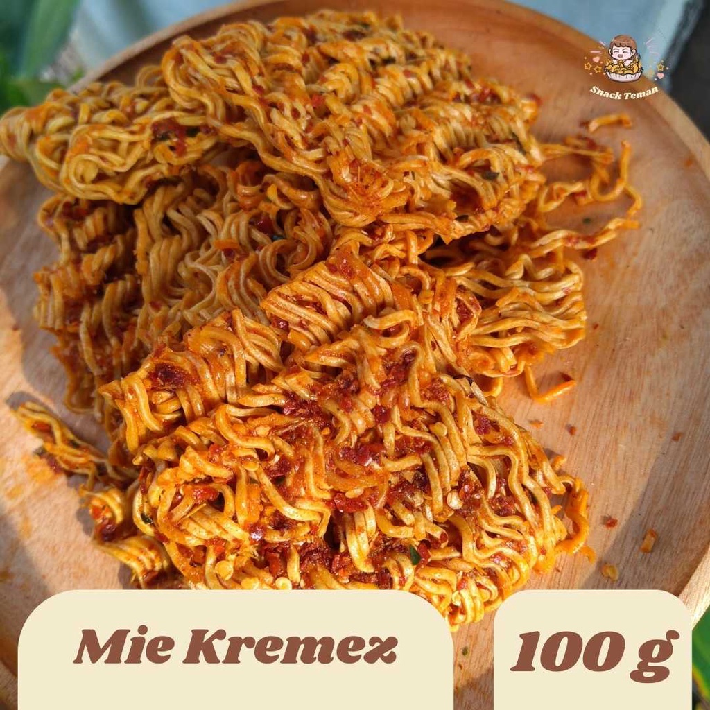 

Mie Kremez Cikruh Renyah Pedas Gurih 100g - Snack Teman