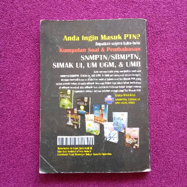 Ganesha Operation Kumpulan Soal Pembahasan Fisika Seri Buku Sbmptn Um Ugm Simak Ui Umb Shopee Indonesia