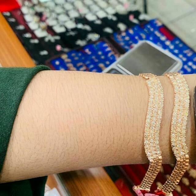 Gelang safary berlian asli