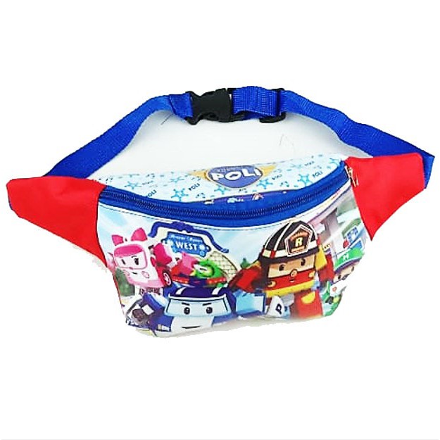 SHABRINA_FASHION!! Tas Waistbag  Selempang Anak Murah Karakter Anak