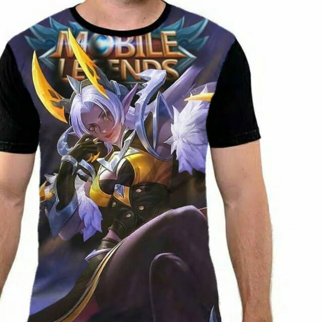 Kaos Mobile Legend Selena Legends 3d fullprint oblong anak cowok 3d fullprint