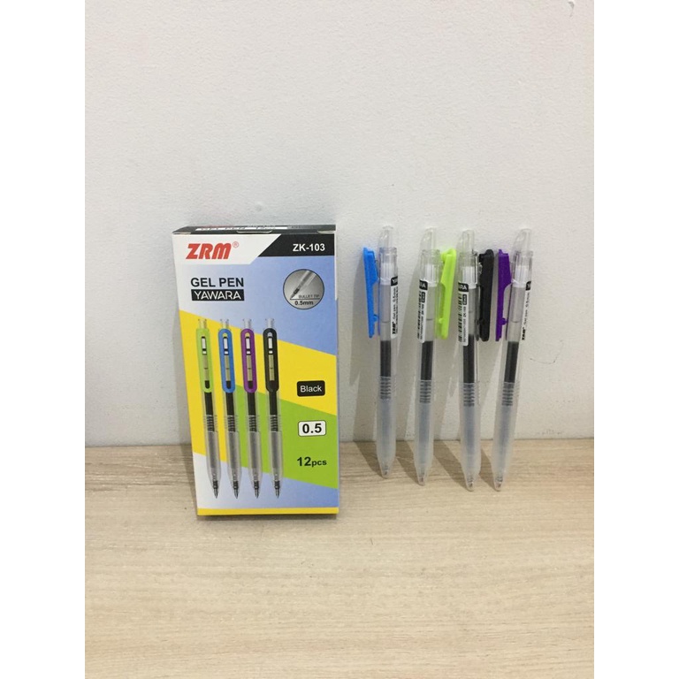 

ZRM Bolpen Gel ZK-103 Yamara 0.5mm