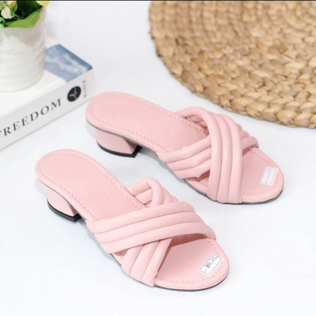 Fel's Sandal Heels Anak Perempuan Davira