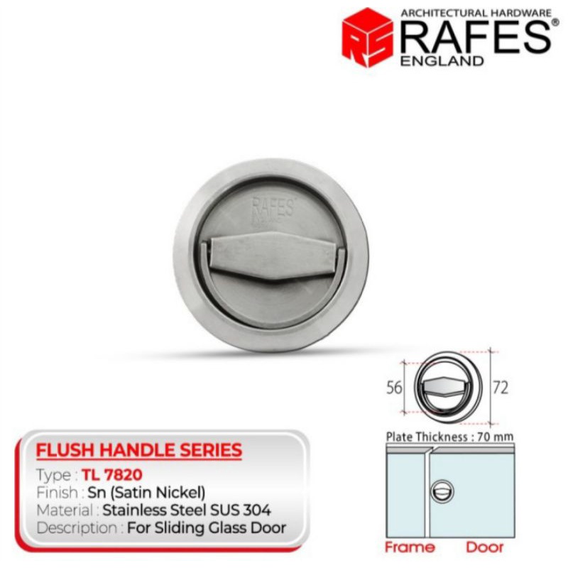 Handle tanam Rafes stainless steel TL 7820
