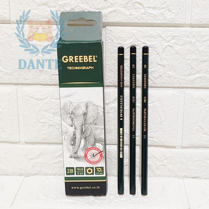 

Pensil 2B GREEBEL Pensil Ujian ( per Lusin ) Terlaris