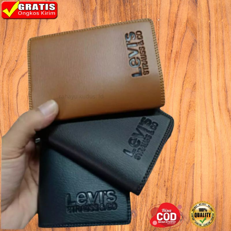 DOMPET PRIA KULIT SEMI TANGGUNG 3/4 PREMIUM