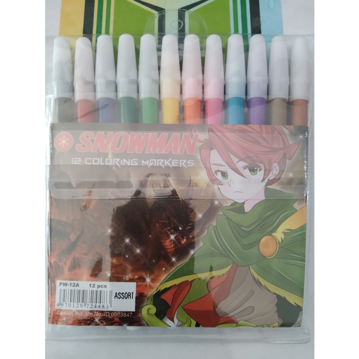 

Snowman PW-12A Pencil Marker 1 Set