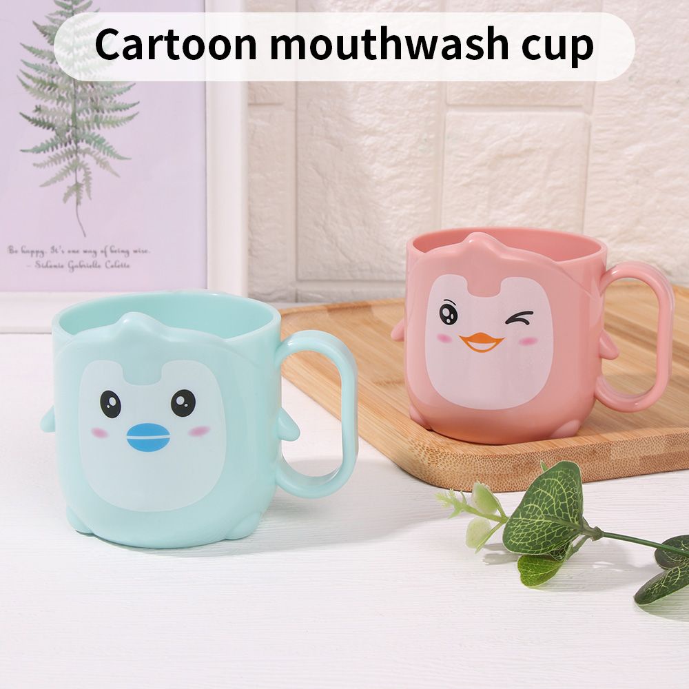 Suyou Gelas Kumur / Sikat Gigi Bayi / Anak Desain Penguin / Bebek Kecil Multi Warna