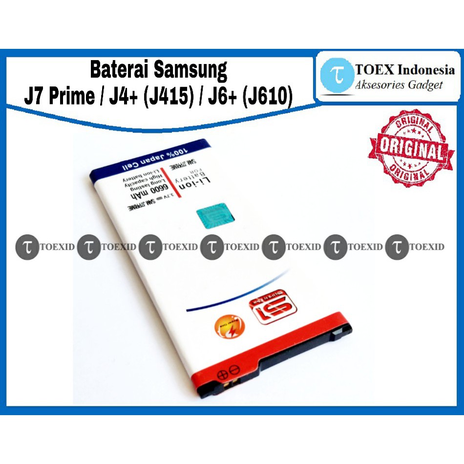 Baterai Samsung J7 Prime / J4 Plus J415 / J6 Plus J610F - Batre Batrai Double Power - Super One Ori