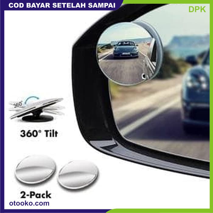 Kaca Spion Blindspot Mirror Mobil Motor Wide Angle Adjustable 360