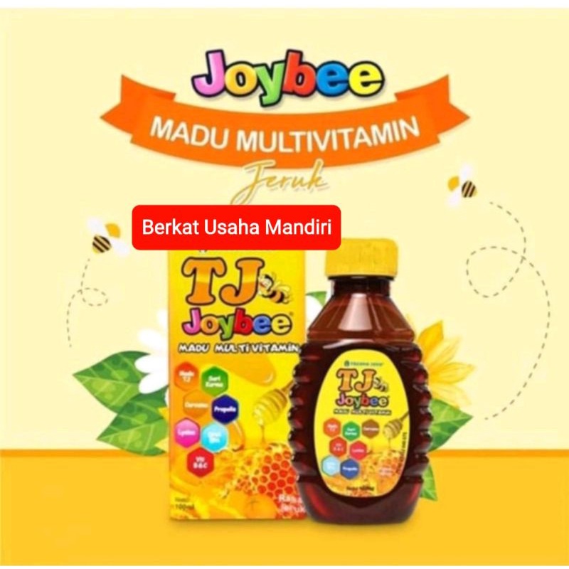 Madu Tj Joybee Multivitamin 100ml  Varian Rasa