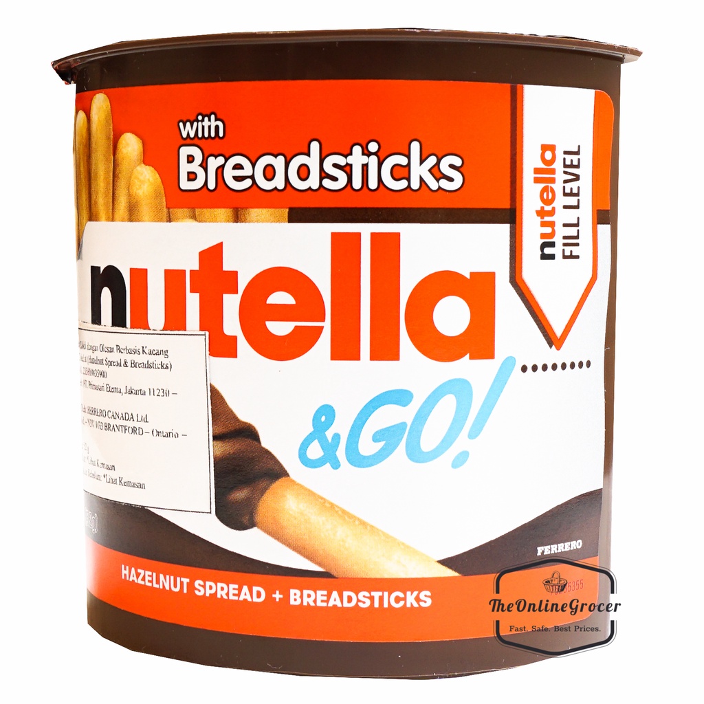 Nutella Go with Breadsticks 52gr