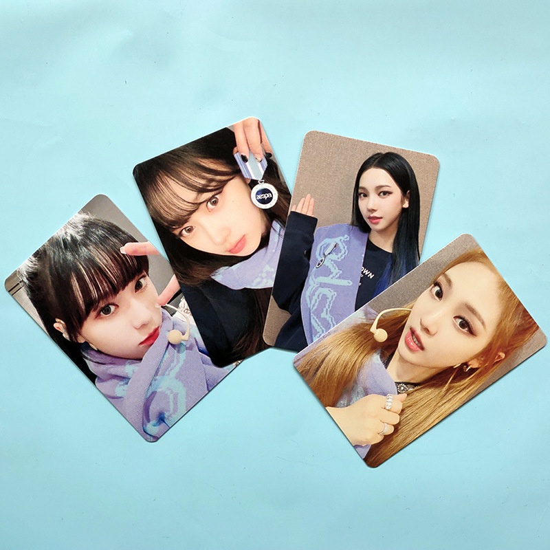 SMTOWN 4 Pcs / set Kartu Pos Polaroid Kecil