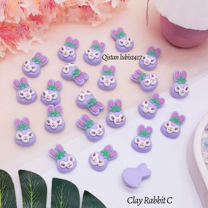 Clay Rabbit Purple