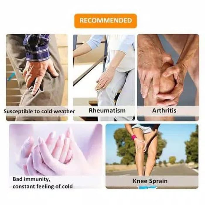 Sabuk Terapi Nyeri Lutut / Penghangat Lutut / Relaksasi Lutut Nyeri