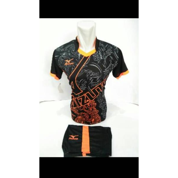！Terbaik‥！ setelan kostum olahraga kaos bola jersey futsal baju volly voli mizuno batik ❈