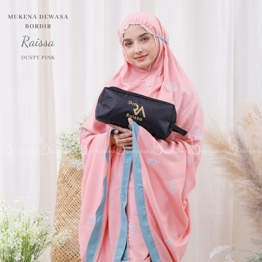 Mukena Dewasa Rayon Bordir Raissa