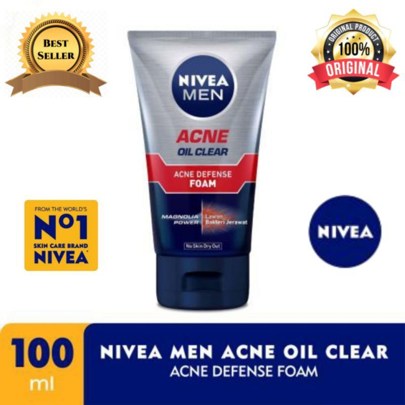 NIVEA MEN Facial Foam 100ml