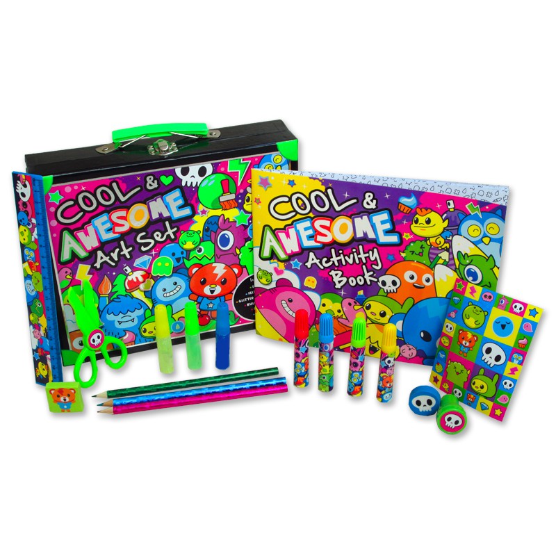 

(BOX-ARTSET-COOL) Cool & Awesome Art Box Set