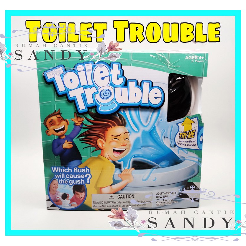 TOILET TROUBLE ~ Mainan Keluarga ~ Mainan Edukasi Anak ~ Board Game