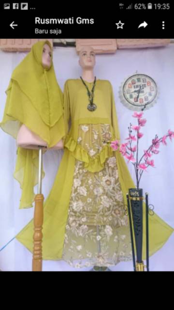 SYAR'I BURKAT (Set kerudung)