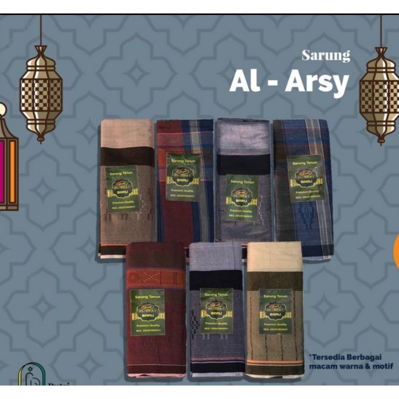 SARUNG TENUN  AL ARSY II SARUNG MURAH
