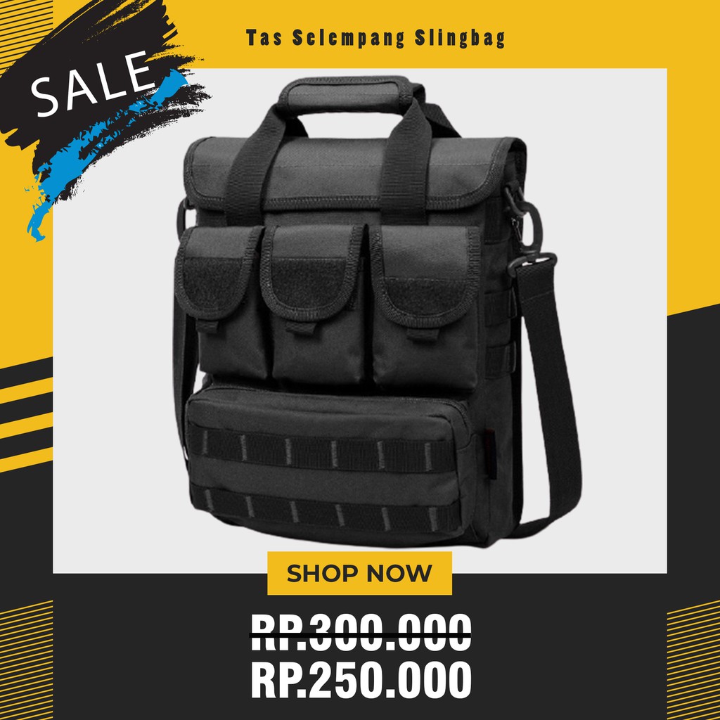Tas Selempang ORI|| Tactical Army 6012||