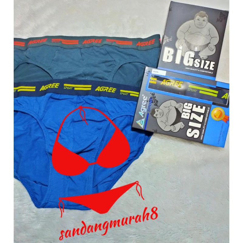 celana dalam pria big size / celana dalam pria jumbo