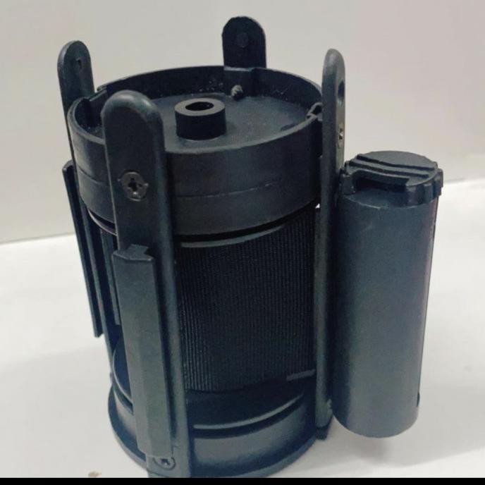 

Tali roll pembatas antrian (kepala tiang) -Hitam - Hitam