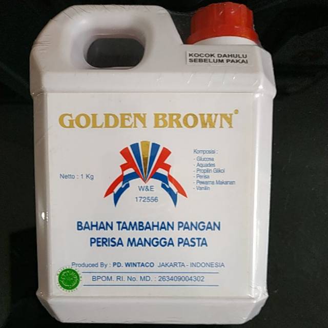 

Golden Brown Mangga Pasta 1 Liter