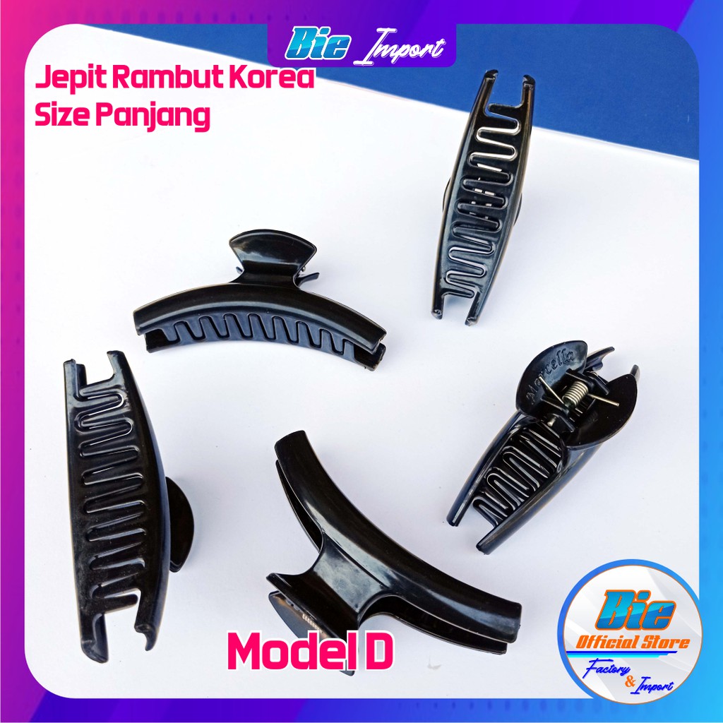 Jepit Rambut Korea Size Besar Impor Best Seller