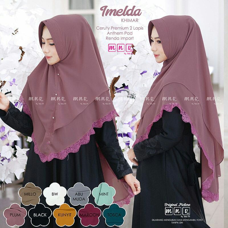 ELIOT HIJAB IMELDA KHIMAR BY MNV X RAQUMI
